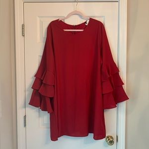 NWOT Red Mini Dress- 3X